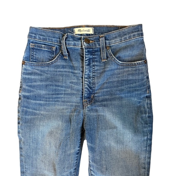 NWOT Madewell 11" High-Rise Skinny Jeans in Maricopa Wash Size 26 - Picture 6 of 11